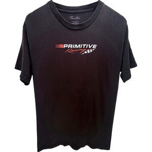 Primitive Black Primitive Racing T-Shirt Cotton Men's Medium